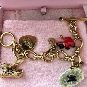 Juicy Courur bracelet and charms in box